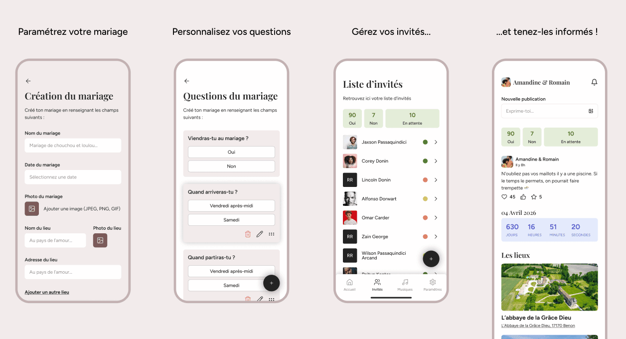 JoinIt Mockup - Projet développé par Nathan STAMPFLI