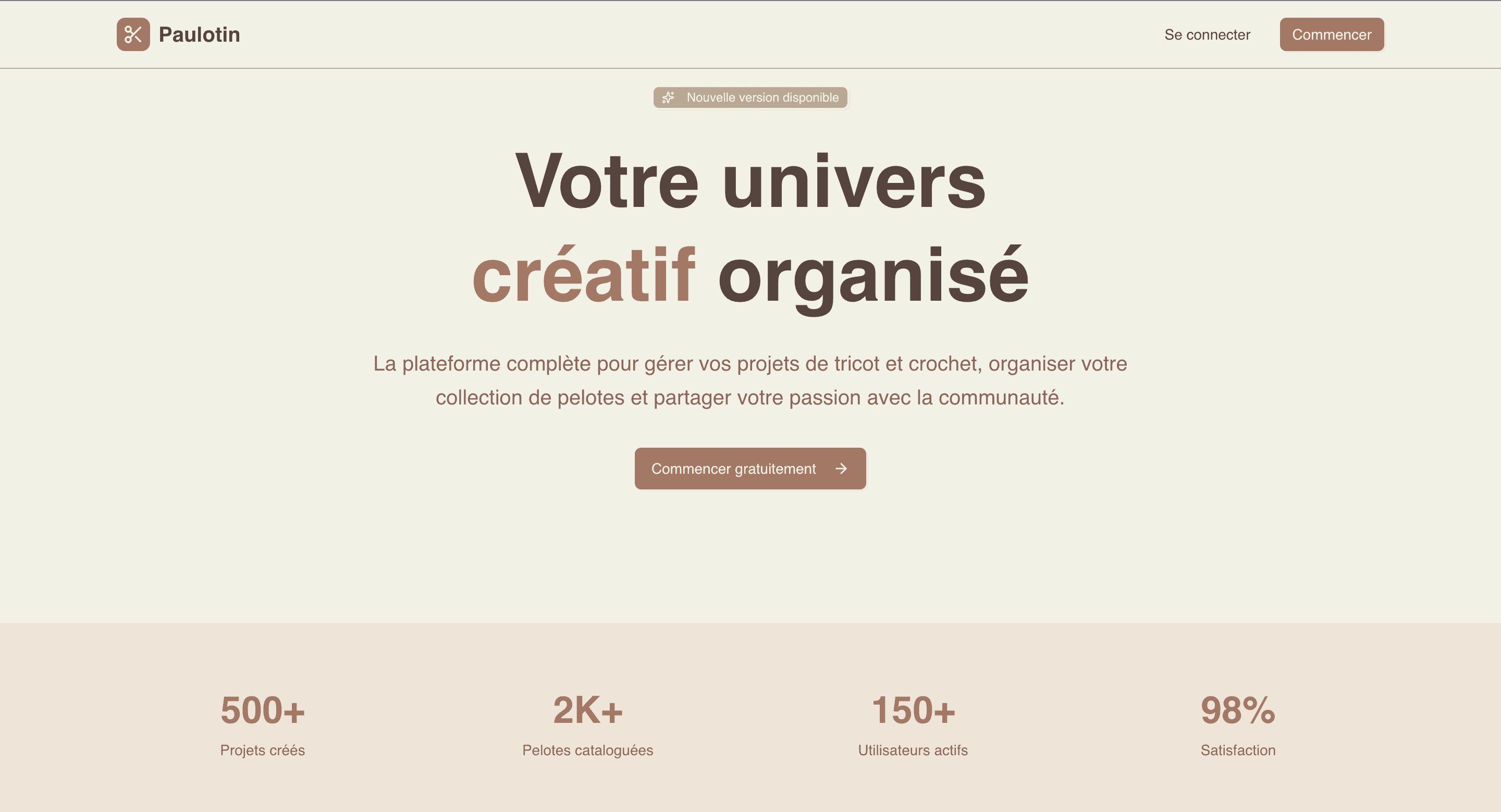 Paulotin - Projet développé par Nathan STAMPFLI